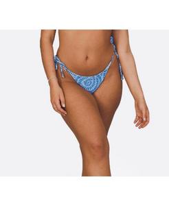 Плавки бикини Moroccan Dream с завязками по бокам OOSC, синий
