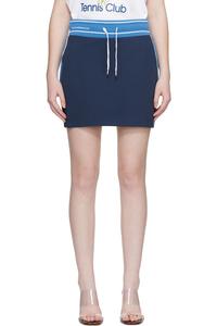 Мини-Юбка Пунто Casablanca, темно-синий