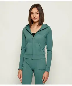 Толстовка Энниса Slim fit Juicy Couture, зеленый