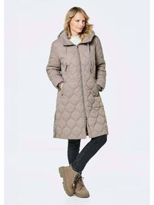 Пальто GOLDNER, серо-коричневый