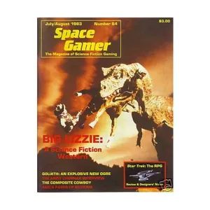 Журнал #64 "Big Lizzie Adventure, Star Trek - The RPG, Goliath Ogre", Space Gamer Magazine (Various Publishers)