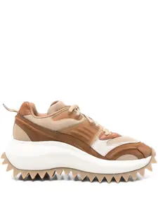 Кроссовки с панельным дизайном и массивной подошвой Vic Matie, нейтральный