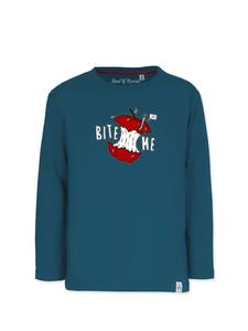 Лонгслив Band of Rascals Bite Me, цвет petrol