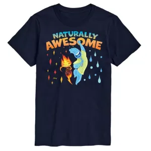 Мужская футболка Elemental Naturally Awesome Licensed Character, синий