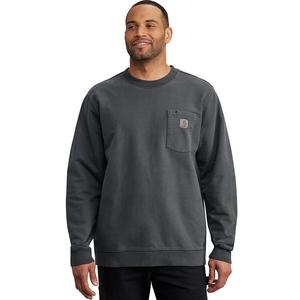 Толстовка Carhartt Relaxed MW Garment French Terry Crew Pkt Carhartt, Shadow