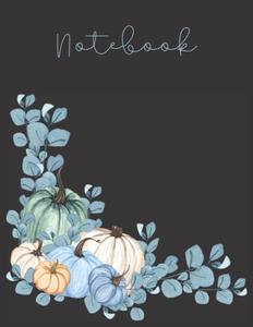 Notebook: Autumn Composition Notebook 8.5 x 11 Lined Journal Notebook 120 pages (Independently published)