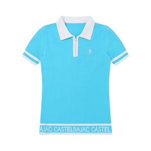 Футболка поло женская CASTELBAJAC, зеленая