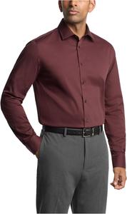 Мужская рубашка Calvin Klein Regular Fit Modern Pincord, Burgundy