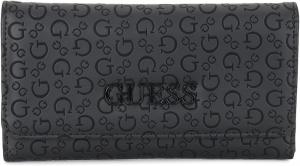 Тонкий клатч-кошелек GUESS Factory с тисненым логотипом Боуи