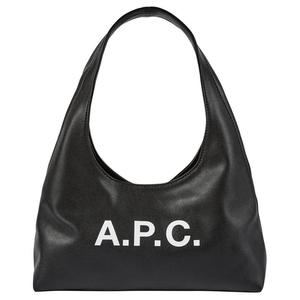 A.P.C Полиуретановая сумка через плечо женская коричневая