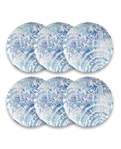 Коллекция посуды для напитков Cantina Abode Homewares, Coastal Blue, Teal, White