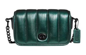 COACH Миниатюрная кожаная сумка через плечо