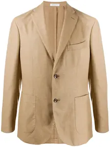 Пиджак узкого кроя Boglioli, нейтральный