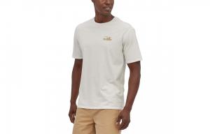 Футболка Patagonia BURR '73 Skyline с принтом из органического хлопка