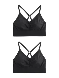 Next Бралетт бра в черном цвете
