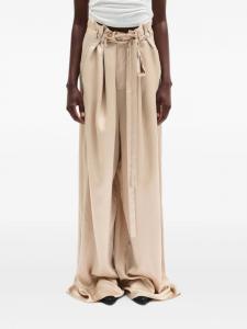 Ann Demeulemeester брюки Odit широкого кроя, нейтральный