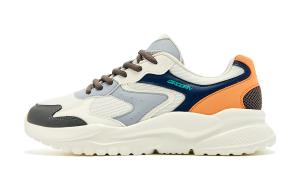 QIAODAN Little Millennium. Износостойкие, легкие, дышащие и нескользящие. Низкие повседневные мужские туфли, белые, серые