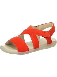 THINK! Сандалии на ремешках 'Nature Sand' в красном цвете