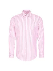 Рубашка Slim Fit на пуговицах SEIDENSTICKER, розовый