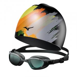 Комплект снаряжения для плавания Mizuno, черный