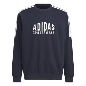 Adidas Унисекс-худи синего цвета
