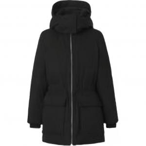Burberry Куртка женская черная с капюшоном Moderate Straight Fit