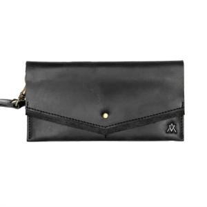 Женский мини-кошелек черного цвета ELEVATE