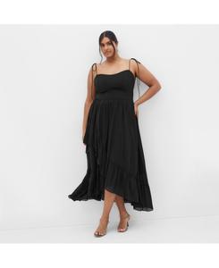 Макси-платье Hailey больших размеров CITY CHIC, Black