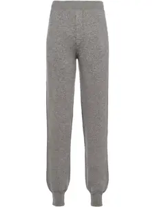 Зауженные брюки Prada, серый