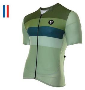 Джерси LeBram Izoard с коротким рукавом, хаки, регулируемый крой