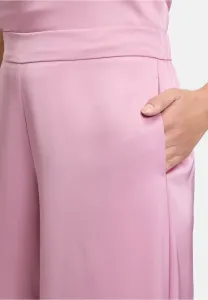 Брюки современного кроя с принтом Vera Mont, Peony Blush