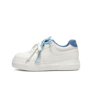Низкие женские кроссовки BELLE, White Blue