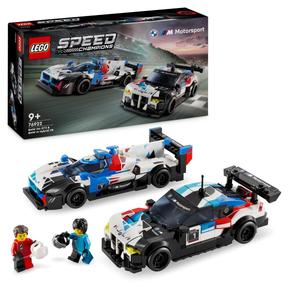 LEGO Speed ​​​​Champions, блоки, гоночные автомобили BMW M4 GT3 и BMW M Hybrid V8, 76922