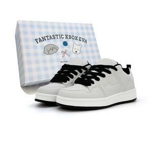 Низкие женские кроссовки FANTASTIC XBOX, White[Custom Puppy Box]