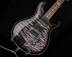 Paul Reed Smith Wood Library Custom 24 Fatback Brian's Limited в окраске Charcoal Smokeburst