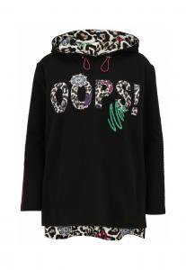 Худи DORIS STREICH Hoodie, Schwarz/Black