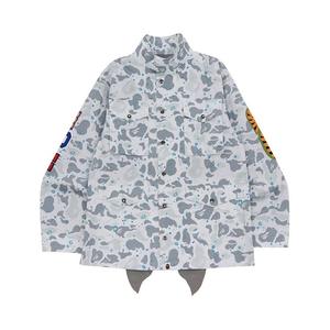 Куртка BAPE Space Camo Shark M-65, White