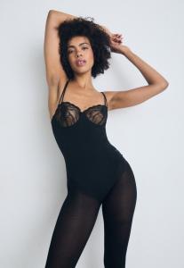 Боди BODYSUIT SENSUAL Calvin Klein Underwear, черный
