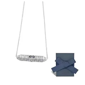 Apm Monaco Серебряное колье 925 пробы унисекс Silver