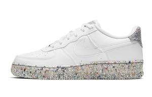 Кроссовки Nike Air Force 1 Low Recycled Wool Pack White GS