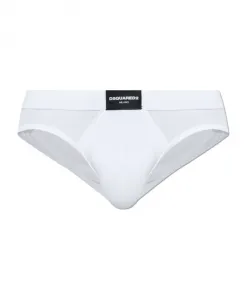 Трусы с нашивкой с логотипом Dsquared2, белый