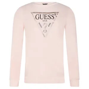 Толстовка обычного кроя Guess, розовый