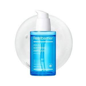 Успокаивающая ампула Aqua Soothing Ampoule 1,69 жидких унций Охлаждающий увлажняющий крем Real Barrier