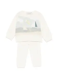 Комплект из брюк Леандр Bonpoint, бежевый