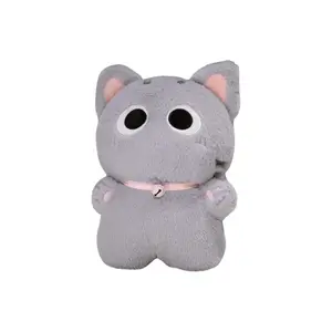 Милые креативные плюшевые куклы с дизайном котенка с колокольчиком, высота 40см PUDOWRABBIT