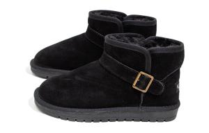 Зимние ботинки женские черный Feiyue