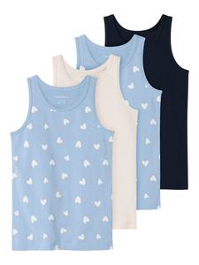 Майка NAME IT, цвет Azure/Rose/Black