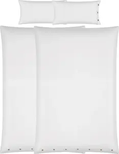 Постельное белье Value Pack Deggendorf, 4 предмета, белое, 2 шт. 135x200 см + 2 шт. 40x80 см Erwin Müller