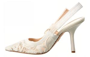 J"AВысокие каблуки женские белые Dior