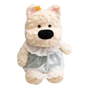 Bianxia Collection милые плюшевые куклы вест хайленд уайт терьер высота 45см FANNIKEER